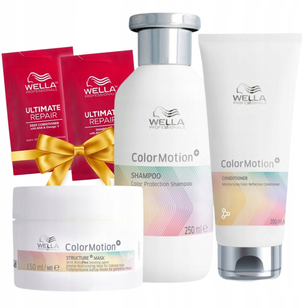 Sada na ochranu barvy Wella Professionals Color Motion 3 ks Dárek
