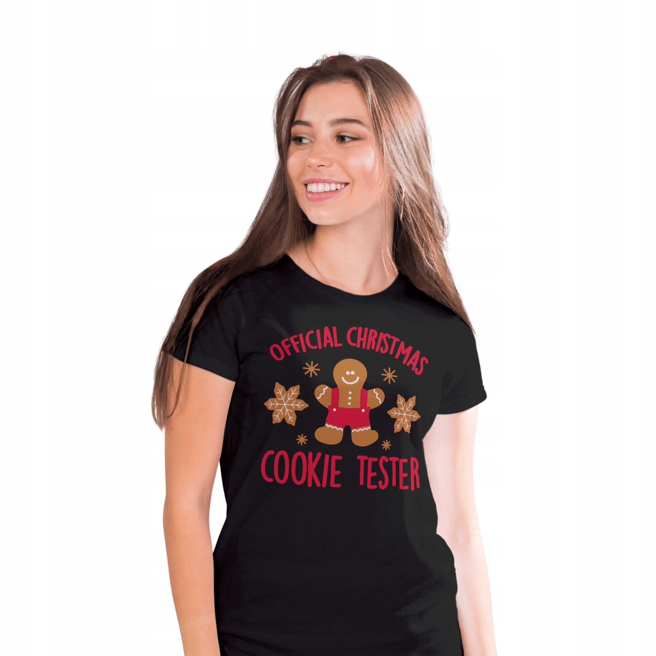 

T-shirt Koszulka damska czarna Na Święta