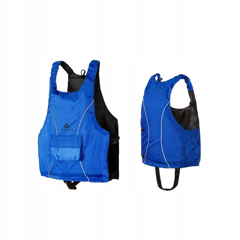 Kamizelka asekuracyjna Kajakowa kapok na wodę niebieska 60-70 kg r. L