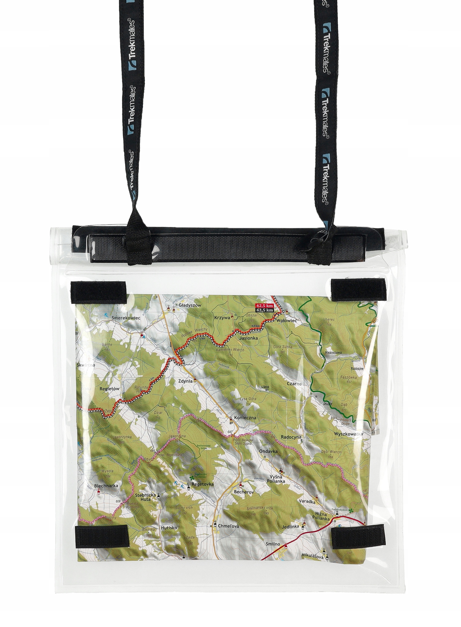 Mapnik Trekmates Map Case - clear Marka Trekmates