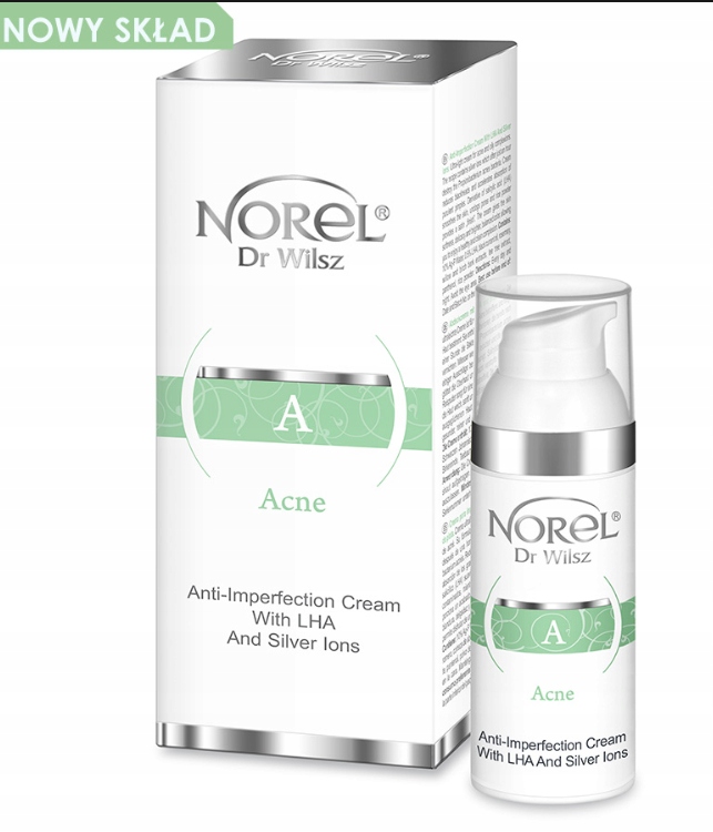 Norel Krem Na Niedoskonałości Z Lha I Jonami Srebra 50ML DK134