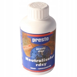 Neutralizator rdzy PRESTO emulsja 100ml skuteczny