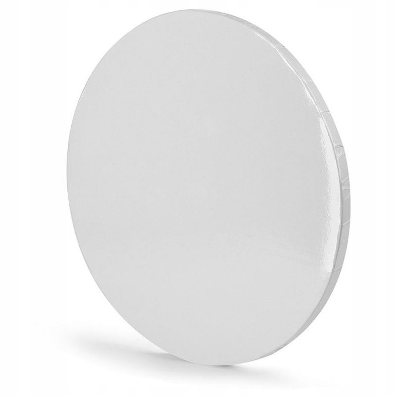 Podkład pod tort okrągły Modecor gruby biały 20 cm Stan opakowania oryginalne