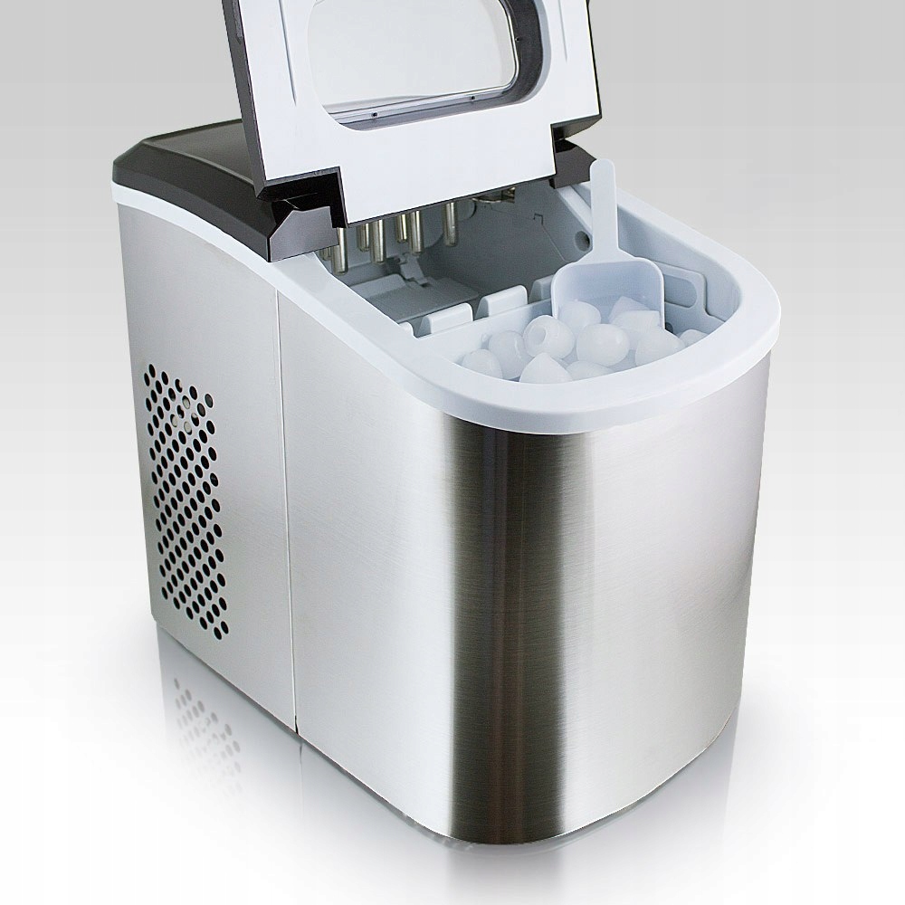 KOSTKARKA DO LODU METALICZNA KOMPAKTOWA Marka MS-Point