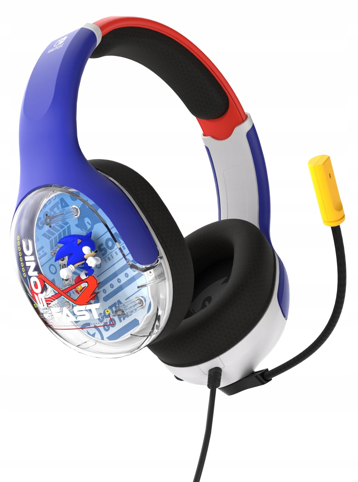Pdp Switch Drátová sluchátka REALMz Sonic Go Fast