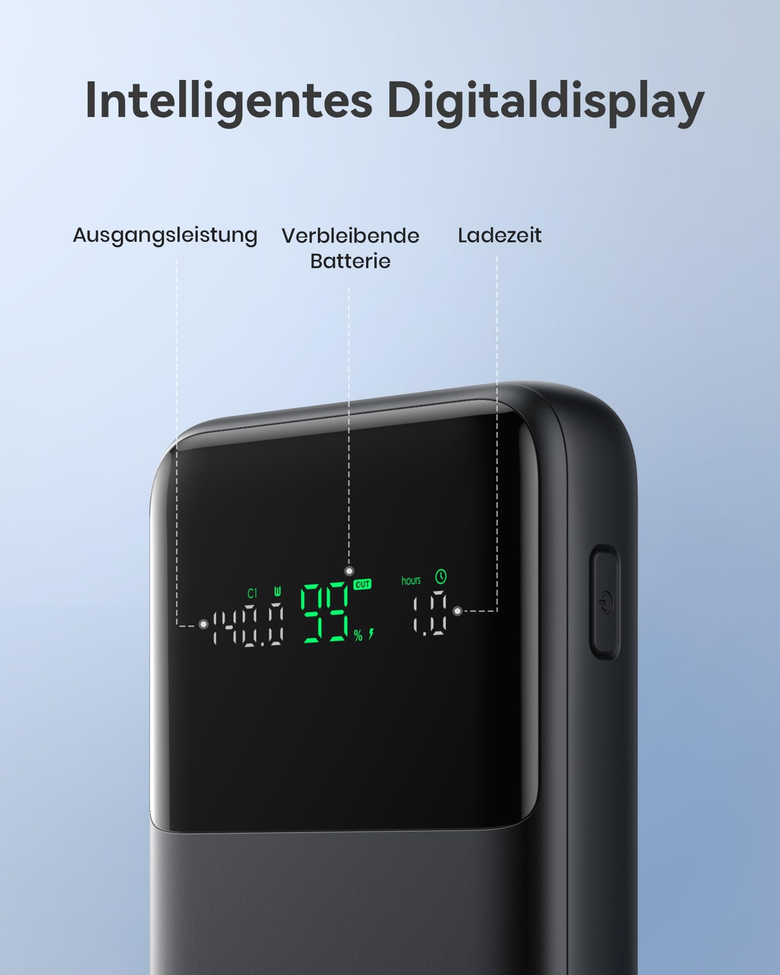 INIU Power Bank 25000mAh 140W USB C Dla Telefonów i Laptopów — miniatura 6