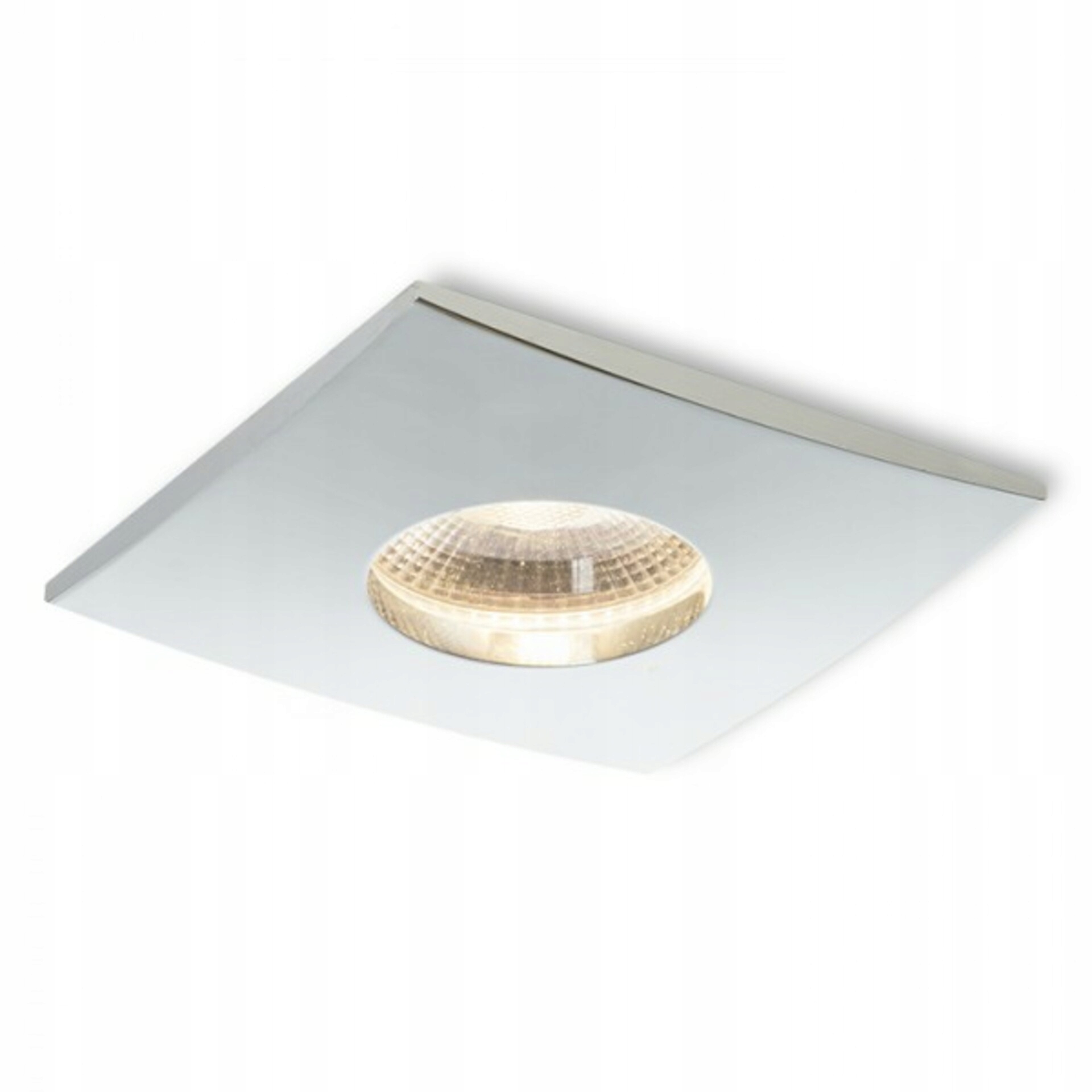 Rendl Waterboy Sq chrom IP65 Led 10W 3000K zápustné svítidlo 84×84 mm