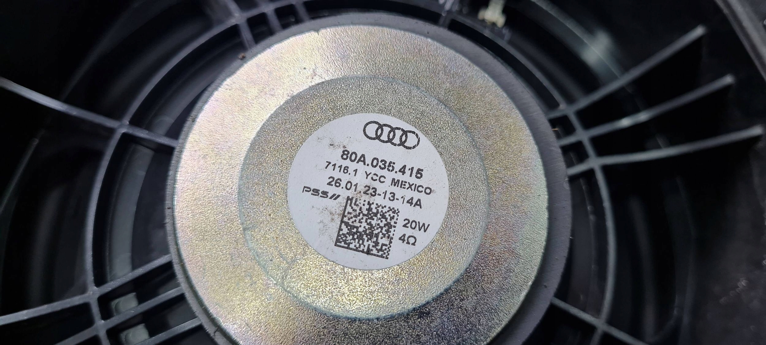 Q5 80A speaker door front left right 80A035415