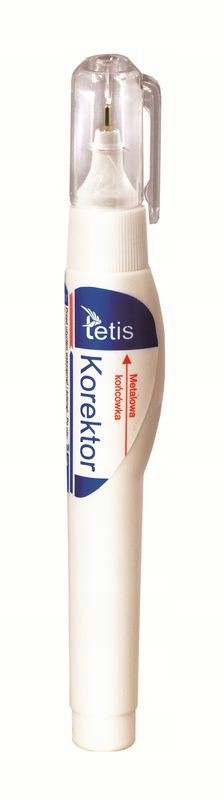 

Korektor W Pisaku Tetis Z Metalowa Końcówką