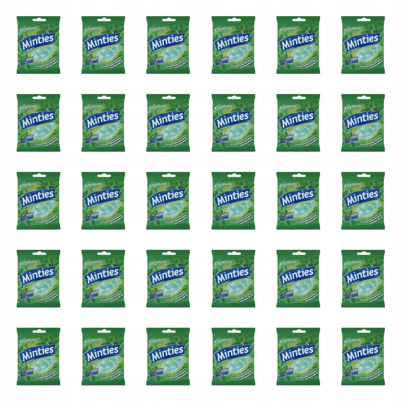Goplana Minties Bonbóny mátové 90 g X30
