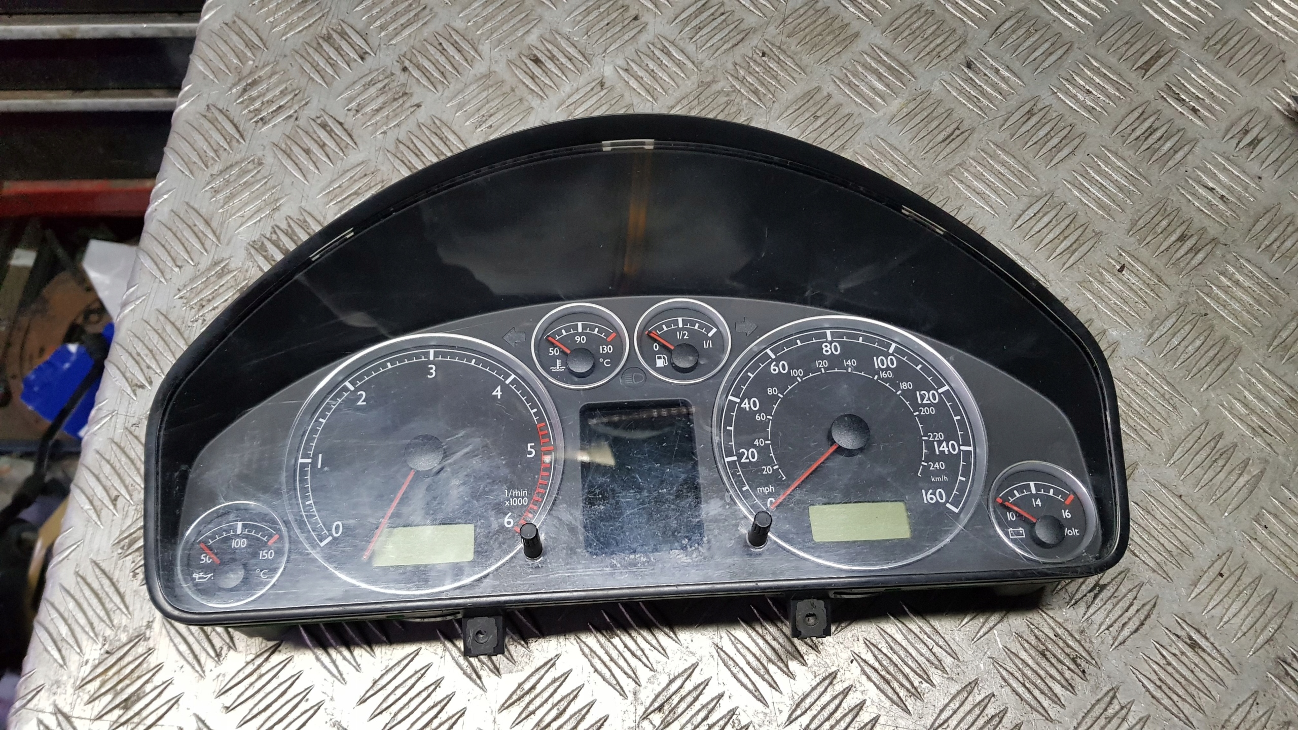VW SHARAN ALHAMBRA LIFT 1.9 TDI dials clock