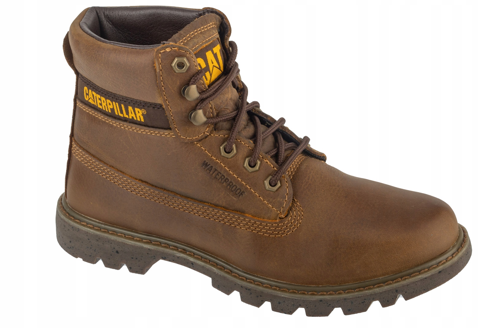 Caterpillar Colorado 2.0 Wp [44] Pánské kožené trapery hnědé