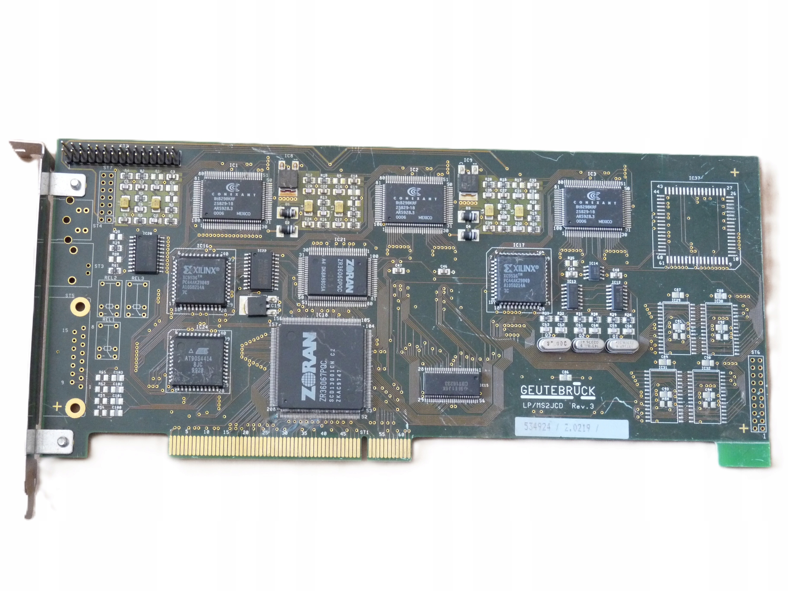 Karta Kontroler Video Geutebruck LP/MS2JCD Rev.3 PCI Gwarancja