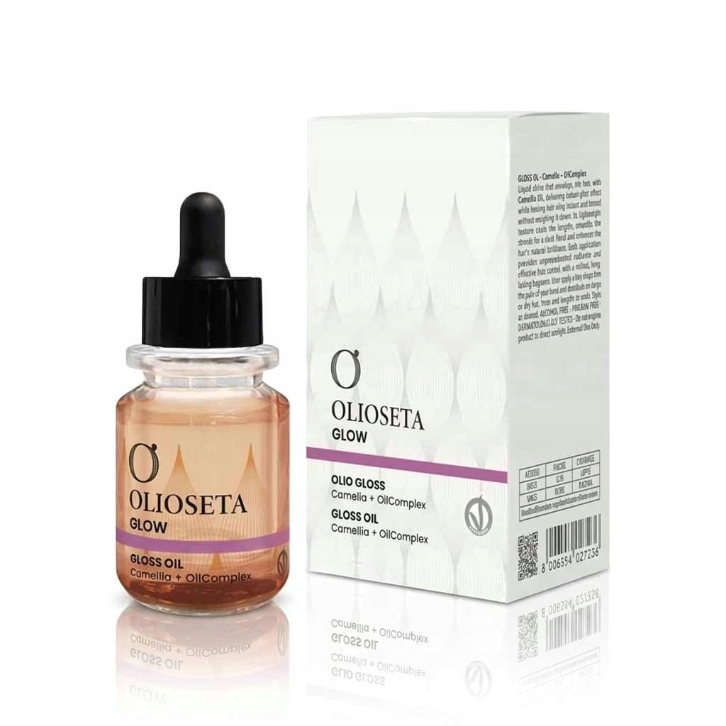 Barex Olioseta Glow Gloss Oil – Rozjasňující olej na vlasy 30 ml