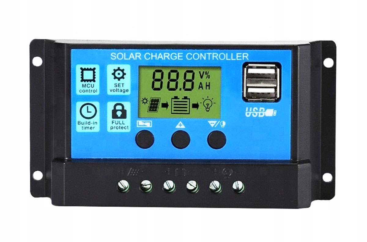 

AG676C Regulator Ładowania Kontroler Solarny 12V