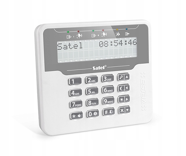 Klávesnica LCD Manipulátor Versa-lcdm-wh Satel