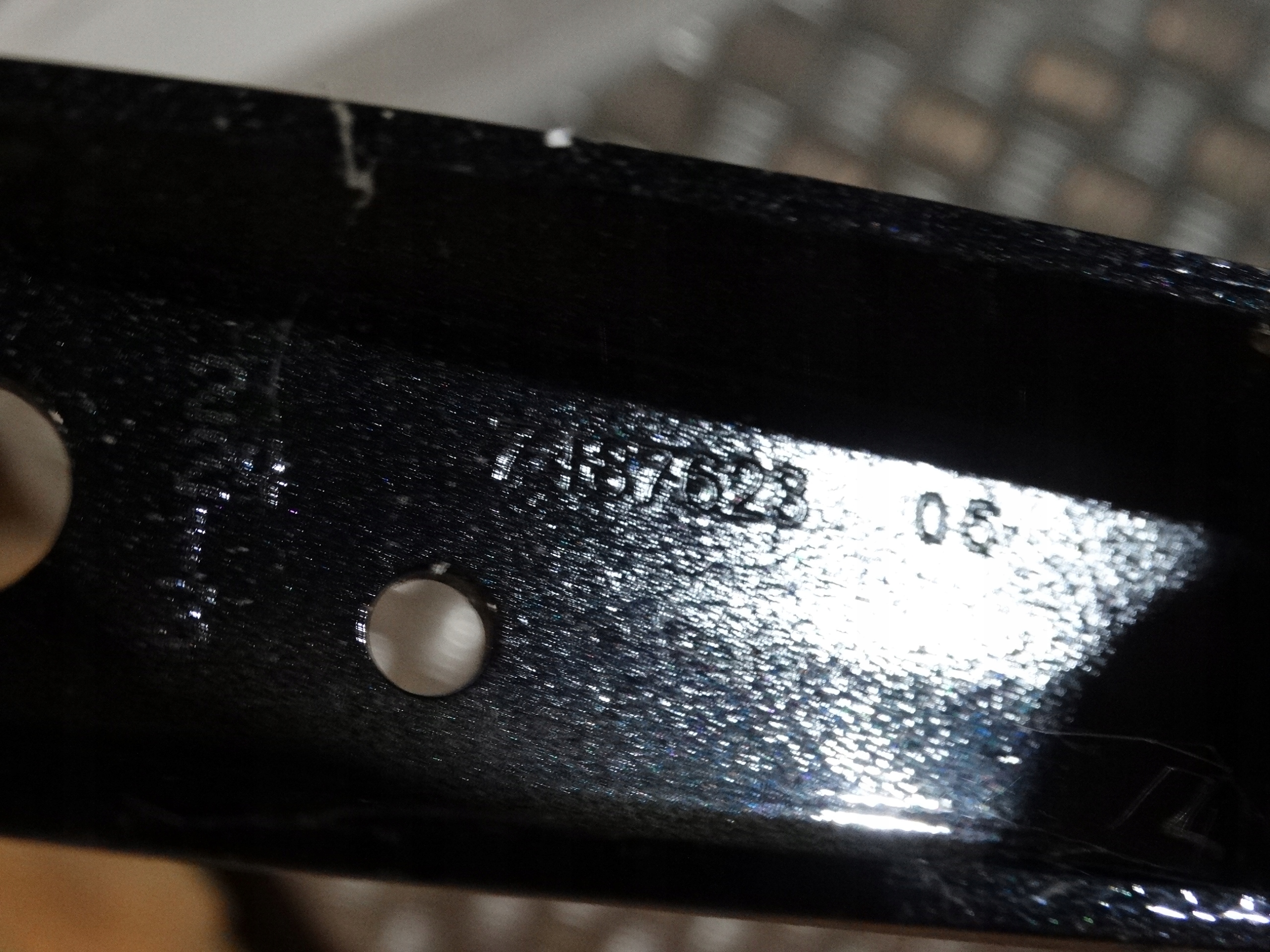 hinge bonnet left rear holder BMW 1