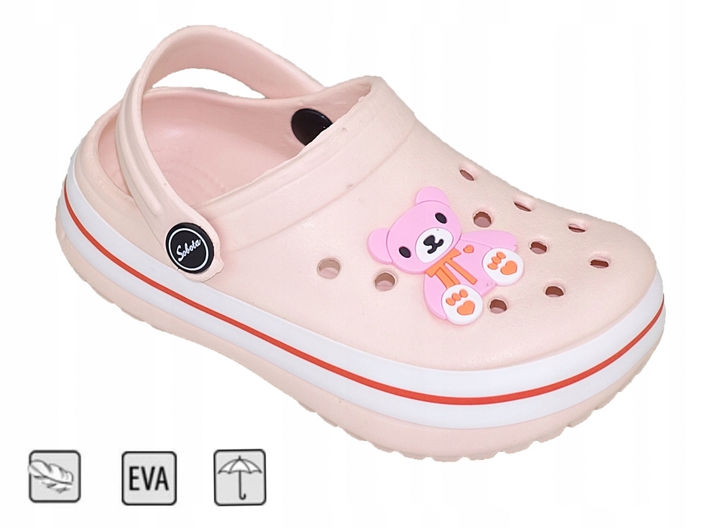 KROKSY KLAPKI OGRODOWE BASEN PIANKOWE DZIECIĘCE Marka Inna marka