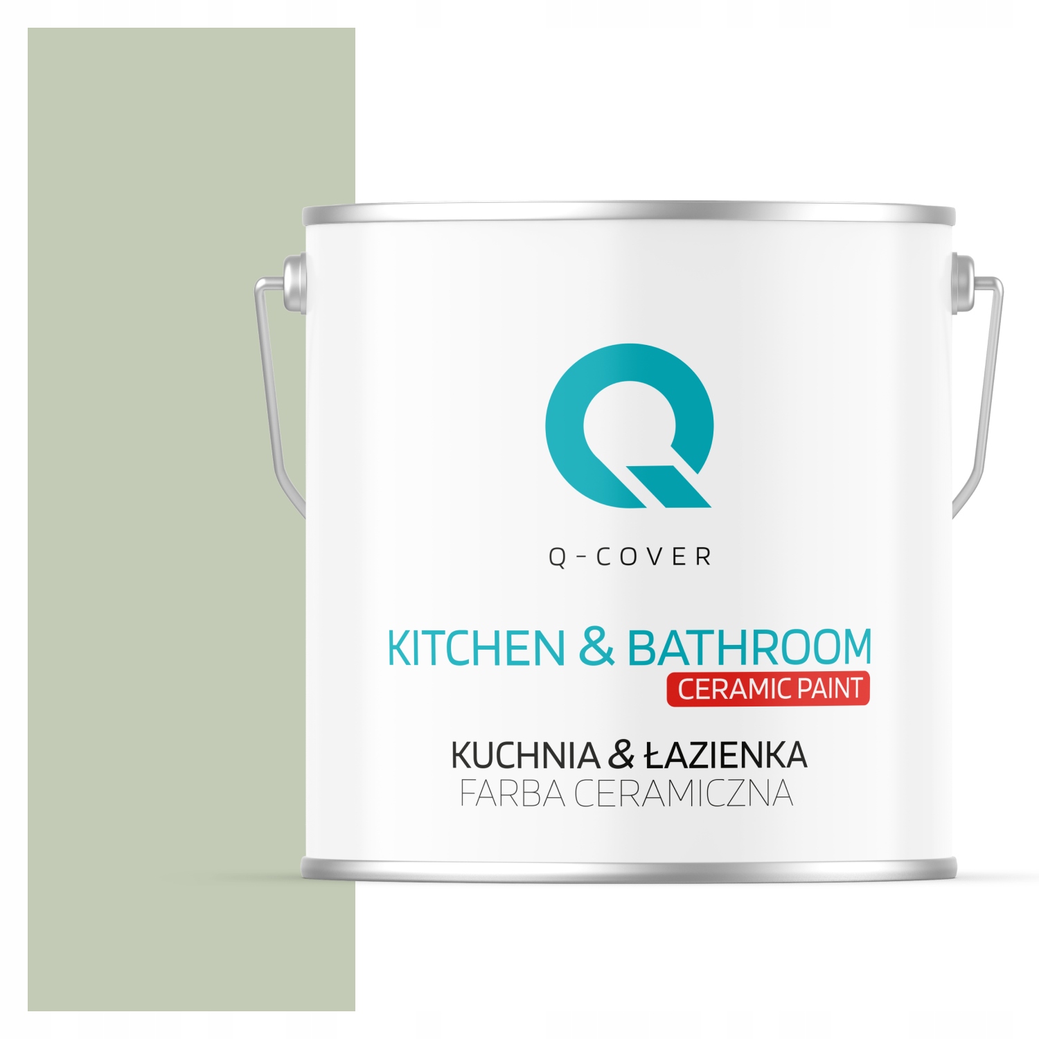 Farba Kúpeľňa Kuchyňa Vodotesná Farba Zelená Svetlá H2157 Hlboká Matná 5