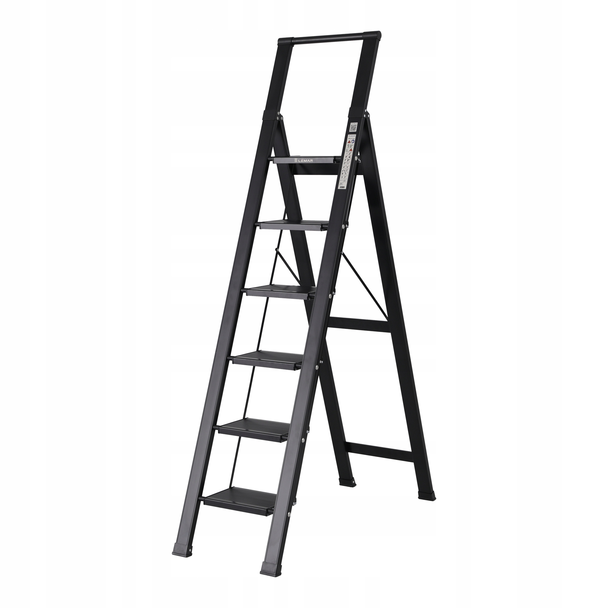 Žebřík hliníkový žebřík Slim Space Lemar 031106