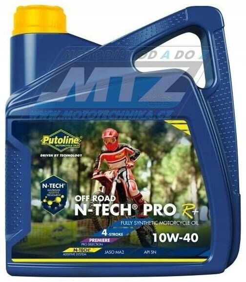 Olej motorový motocyklový Putoline N-tech Pro Offroad 10W40 (balenie 4L) PU7