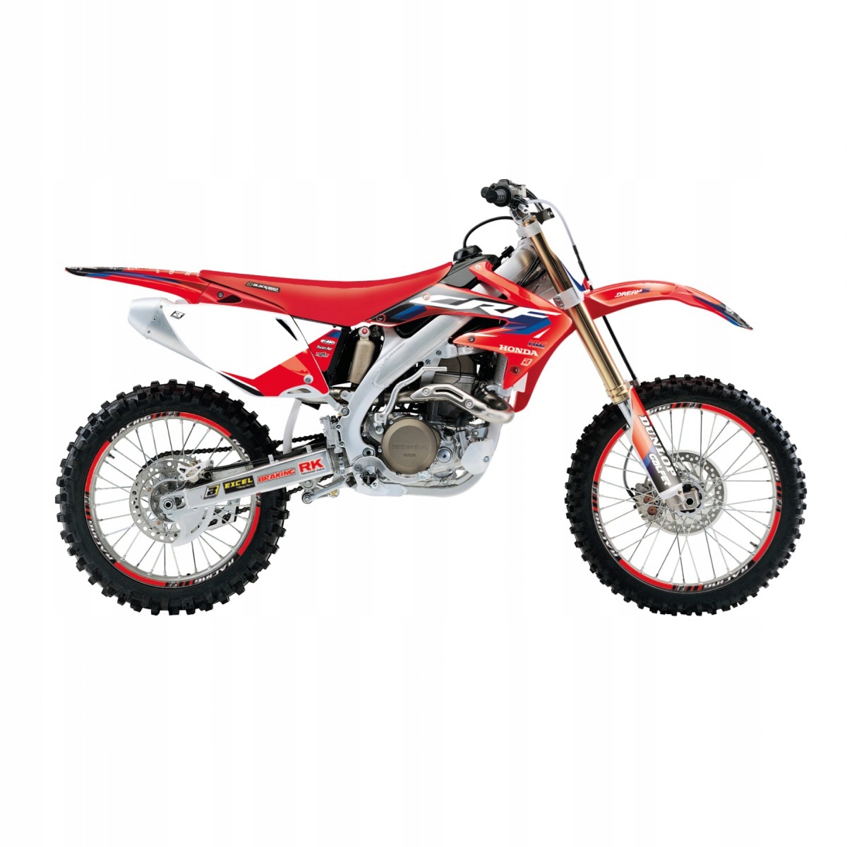 Blackbird Sada Nálepiek (oklein) Honda Crf 450R '05-'08 Dream 5 Červená