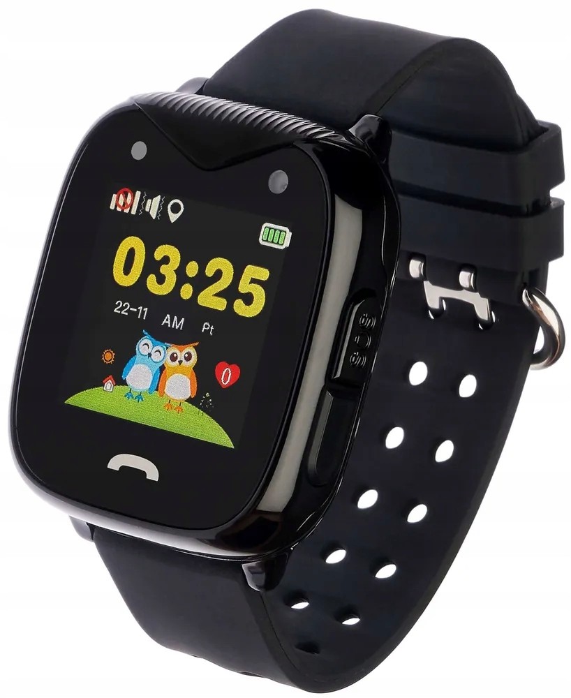 GARETT HUNKY KIDS MINI SMARTWATCH CZARNY DLA DZIEC Model inny