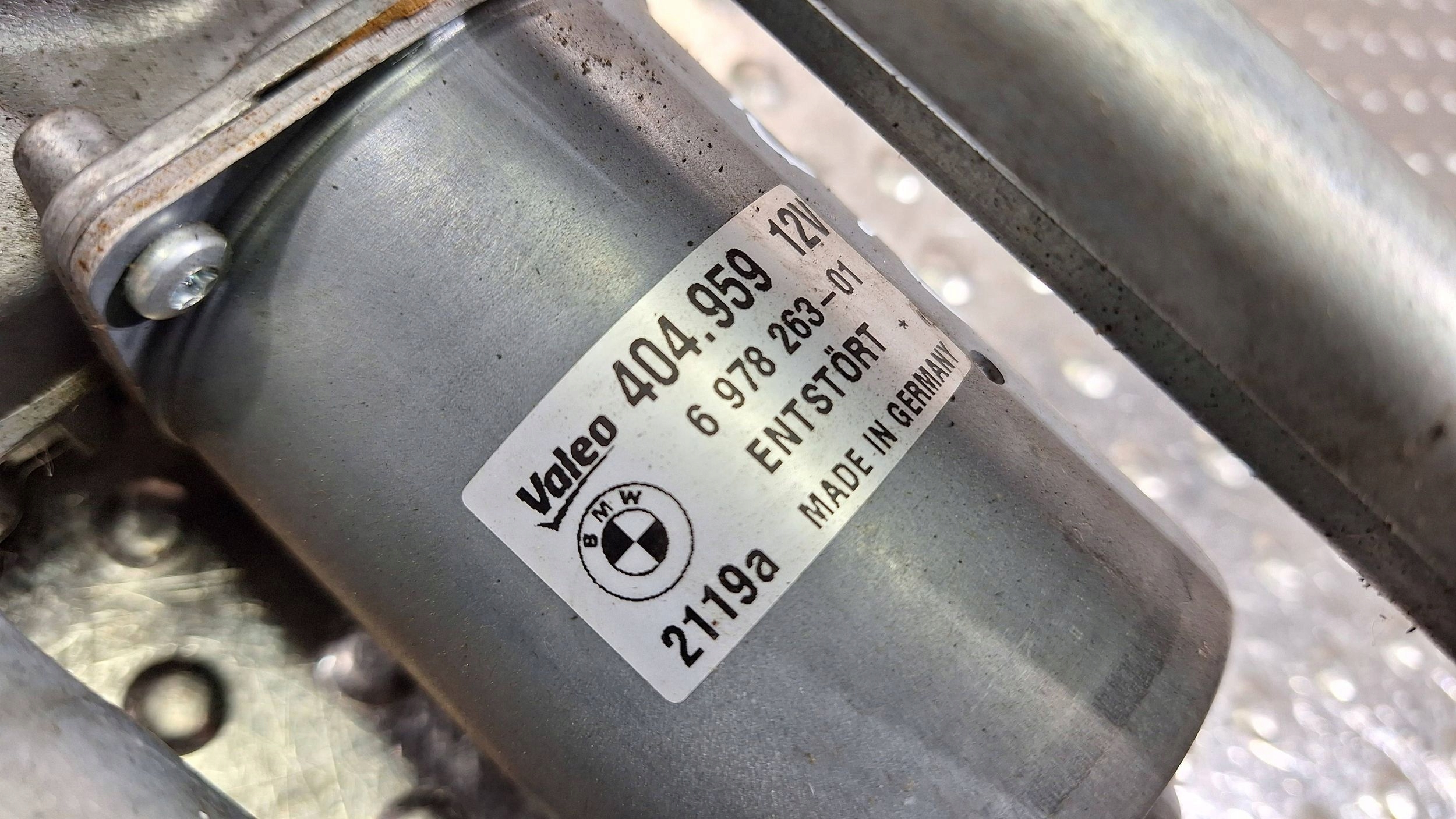 Gestänge Motor Wischer vorne 6978263 BMW 3 E90 E91 E92 E93 EUROPA