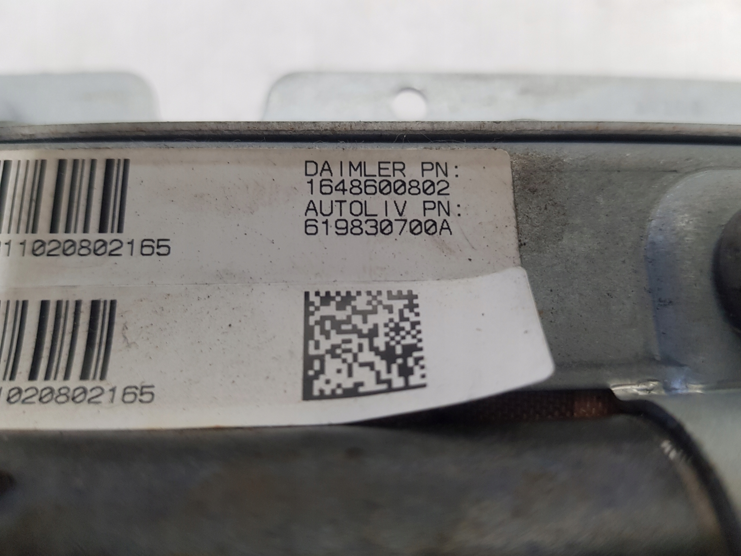 airbag airbag knee MERCEDES ML W164