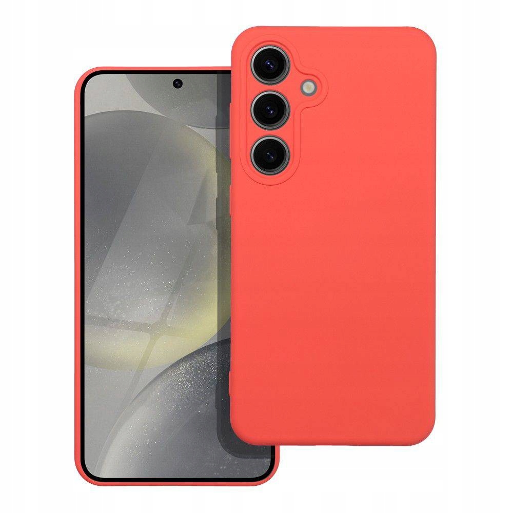 Etui Silicone Do Samsung Galaxy S24 Brzoskwiniowy