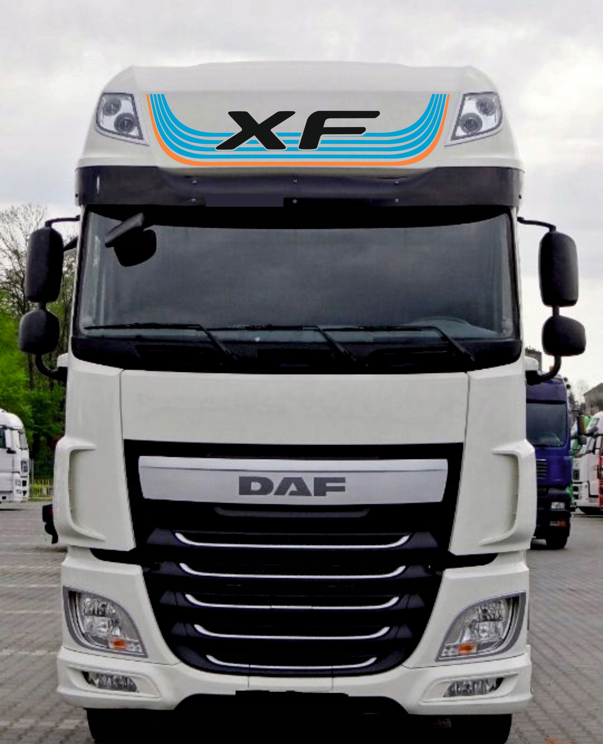 Nálepky Nálepka Daf Xf 106 Eur 6 105 Eur 5
