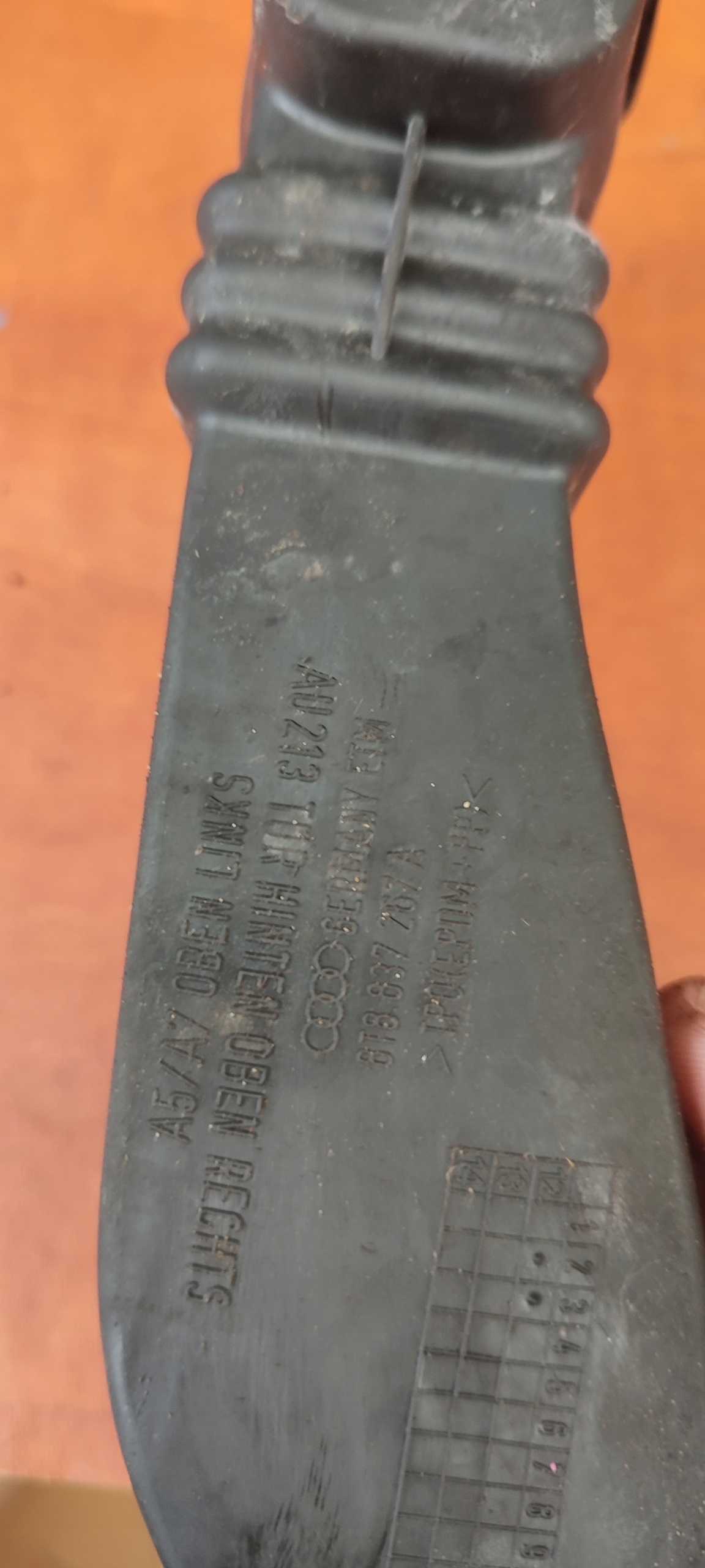limiter door front AUDI A5 8T 8T8837249B