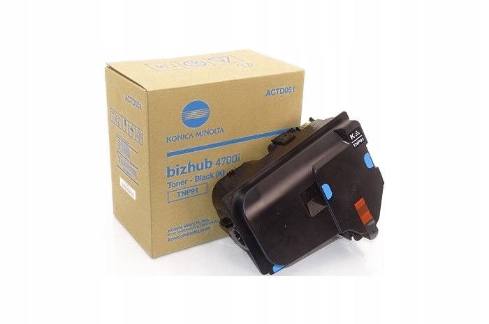 Originálny čierny toner Konica Minolta Bizhub 4700i (TNP91, TNP-91,