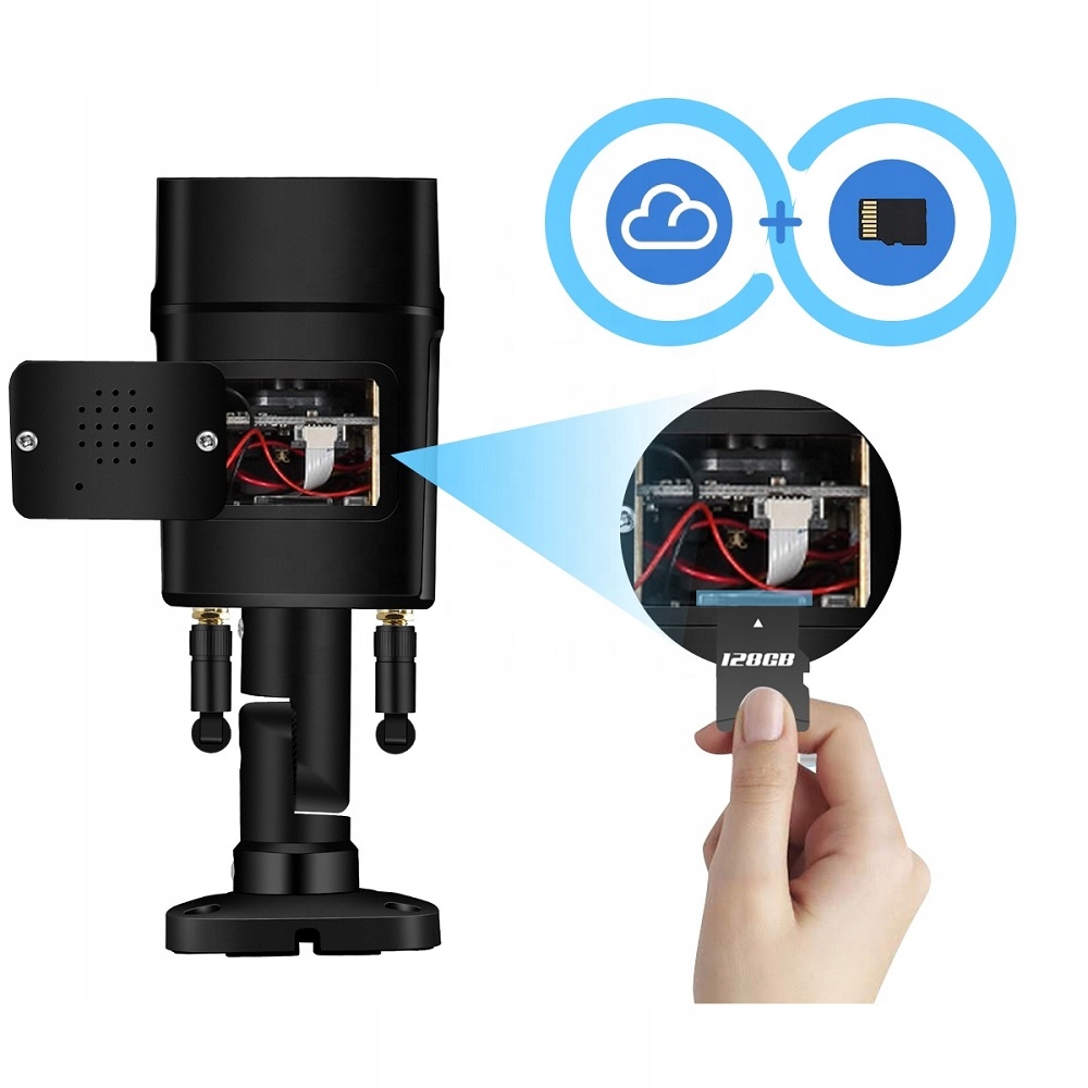 BEZPRZEWODOWA KAMERA ZEWNĘTRZNA IP WiFi FULL HD Technologia IP