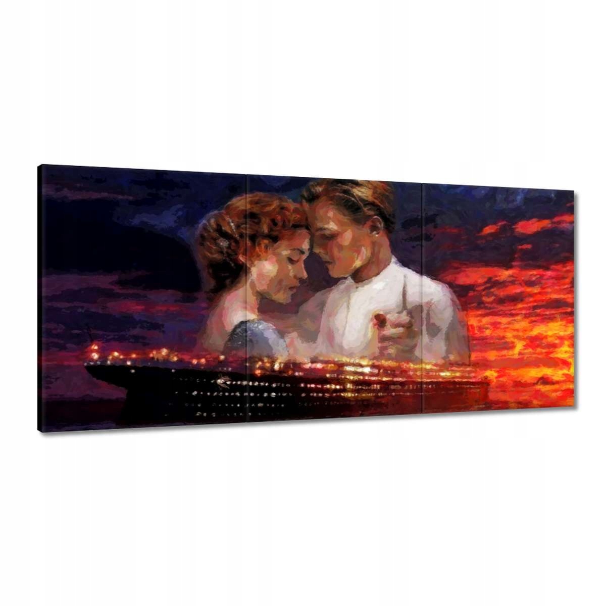 Obrazy 210x100 Titanic Západ slnka