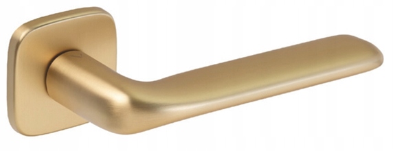 Kľučka Flat Zlatý satén Vds 49-0667