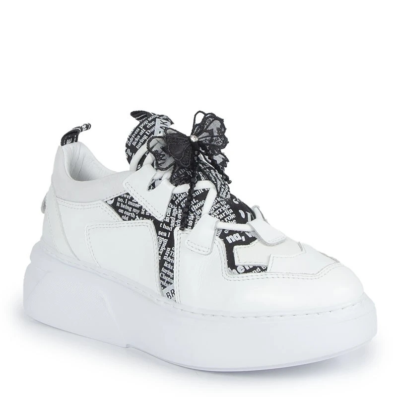 Boccato 20.279 Adidasy Tenisky Kůže Bílé 37