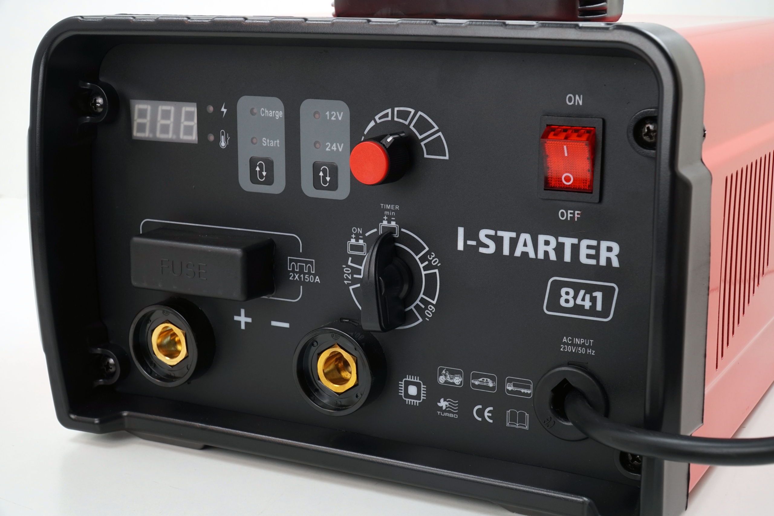 Prostownik z rozruchem 12V 24V rozruch + kable Kod producenta I-STARTER841V2