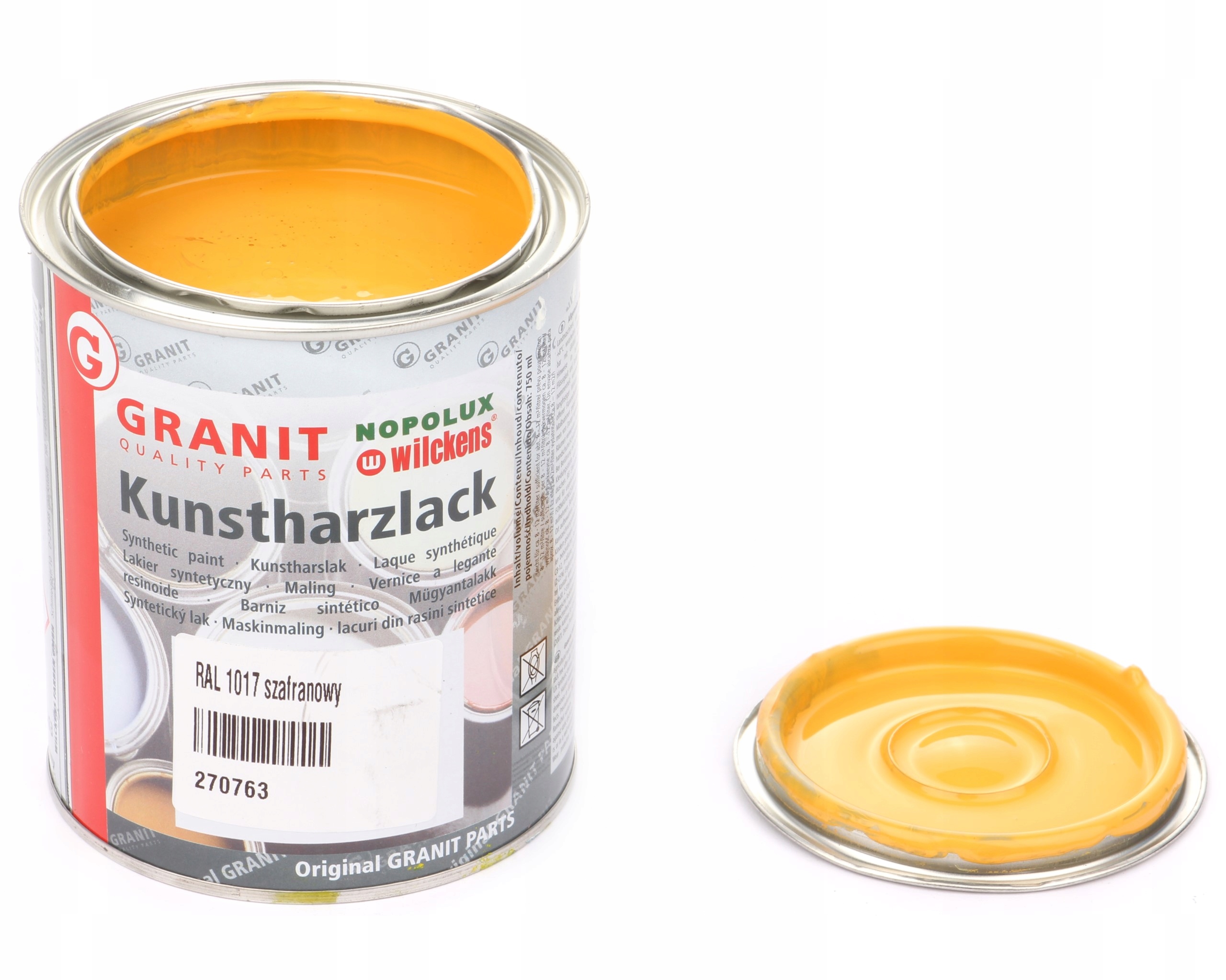 lak, barva pro stroje RAL1017 1l Wilckens Granit