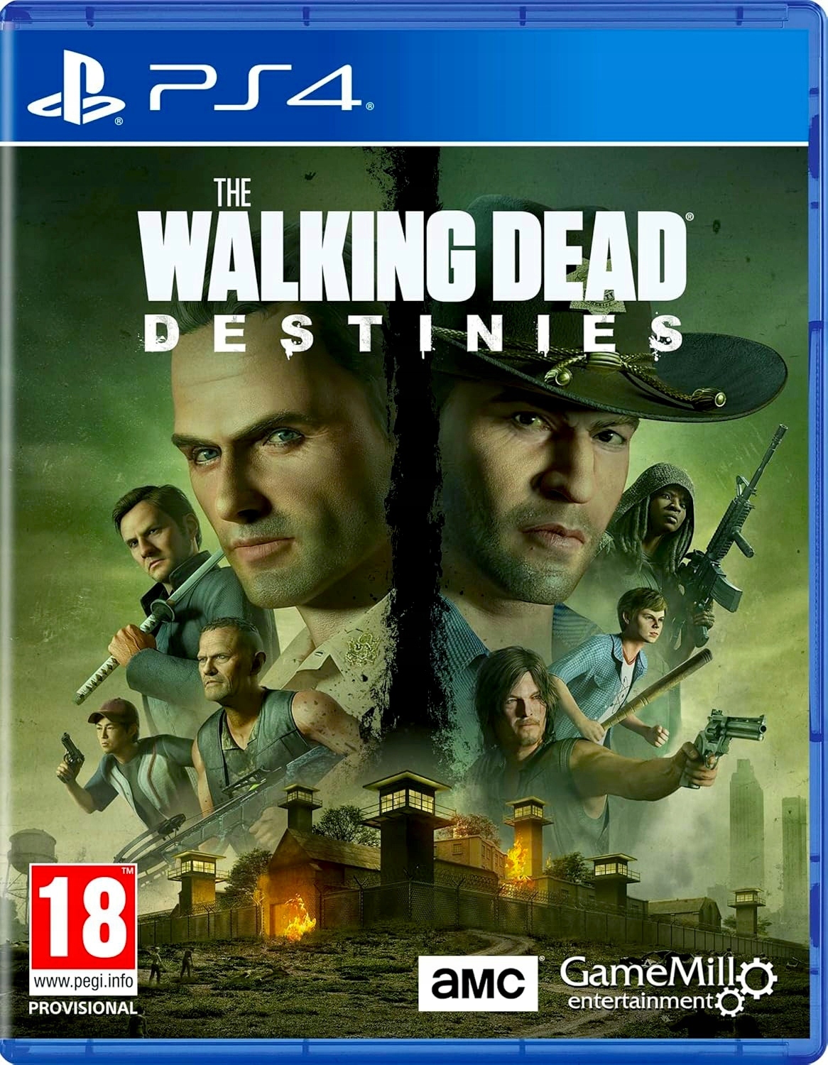 The Walking Dead Destinies PS4 PS5 Zmieniaj Przyszłość Ricka i Shane'a