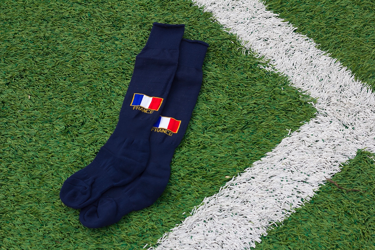 SKARPETY getry piłkarskie Reprezentacji Francja MBAPPE 31/34 Kod producenta GTR-FRANCJA