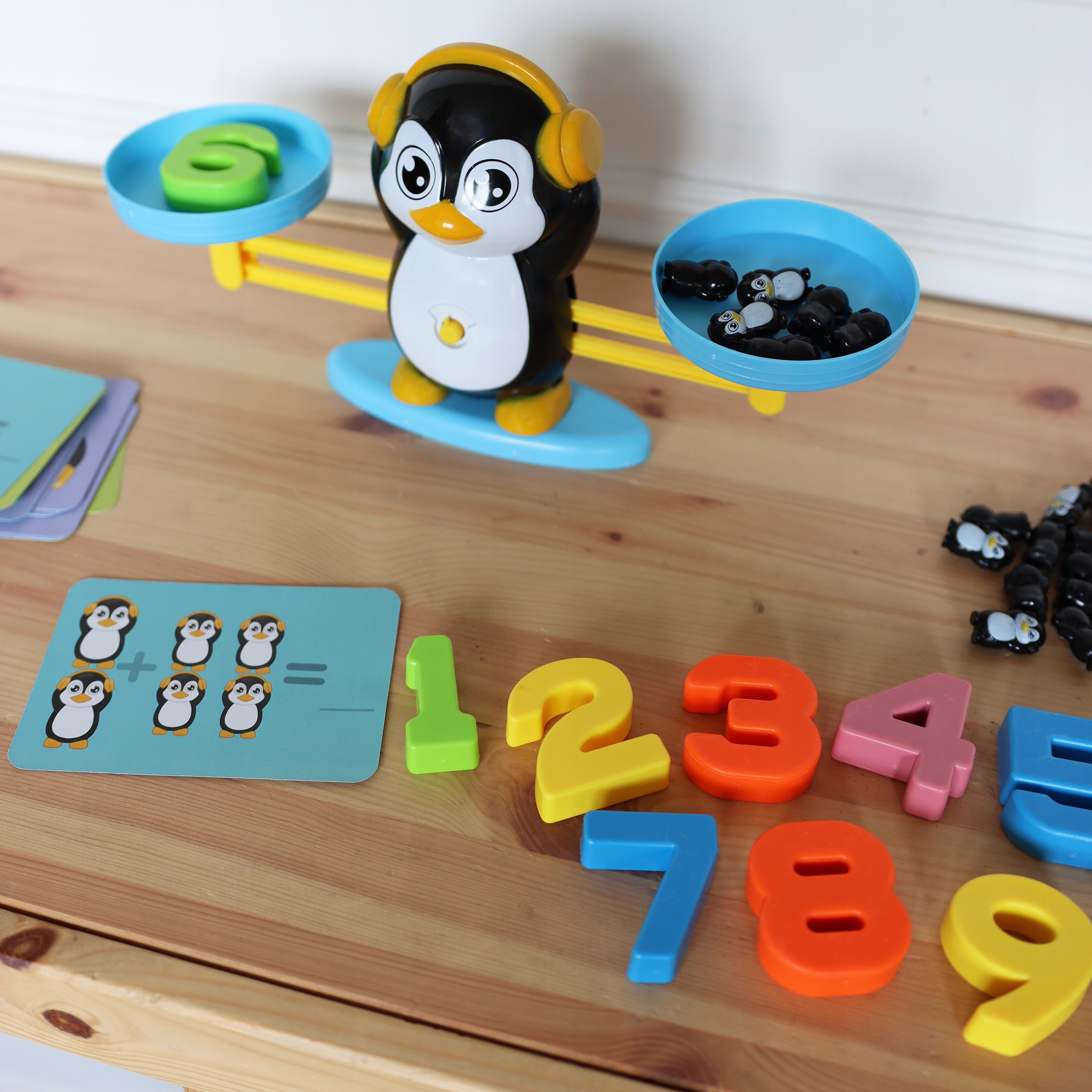 NAUKA LICZENIA GRA EDUKACYJNA WAGA SZALKOWA WOOPIE Wiek dziecka 5 lat +