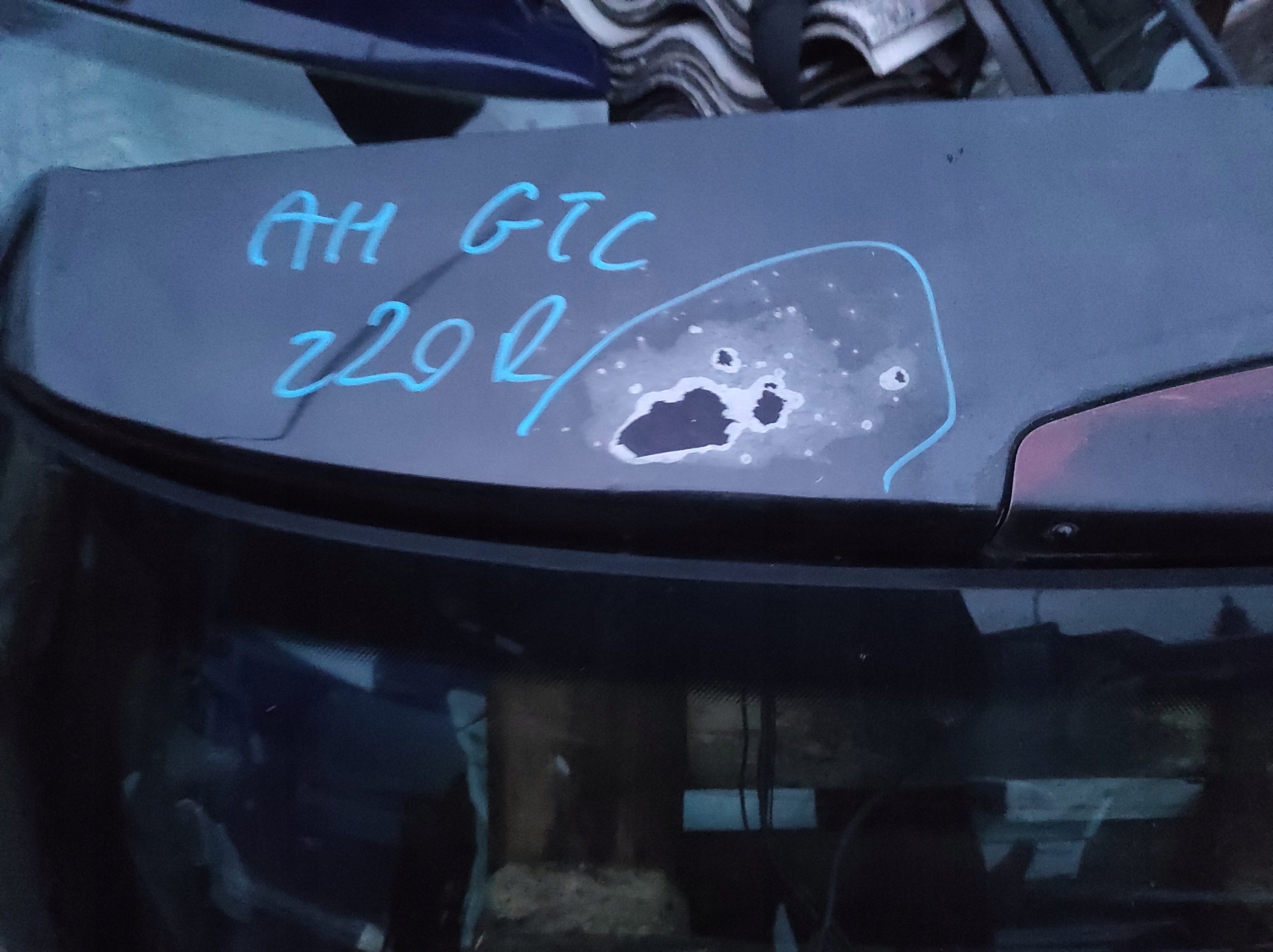 trunk door GTC OPEL ASTRA H unprotected Z window Z20R