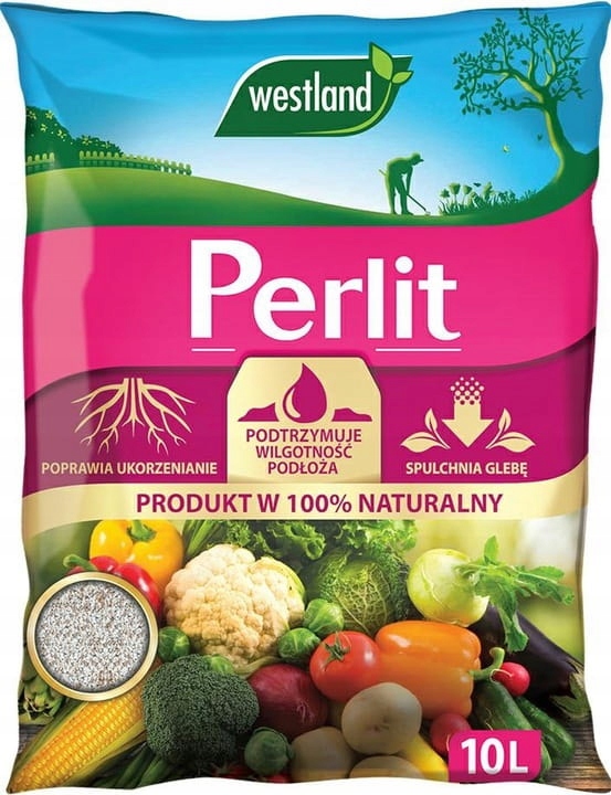 

Perlit napowietrza glebę naturalny 10 l Westland