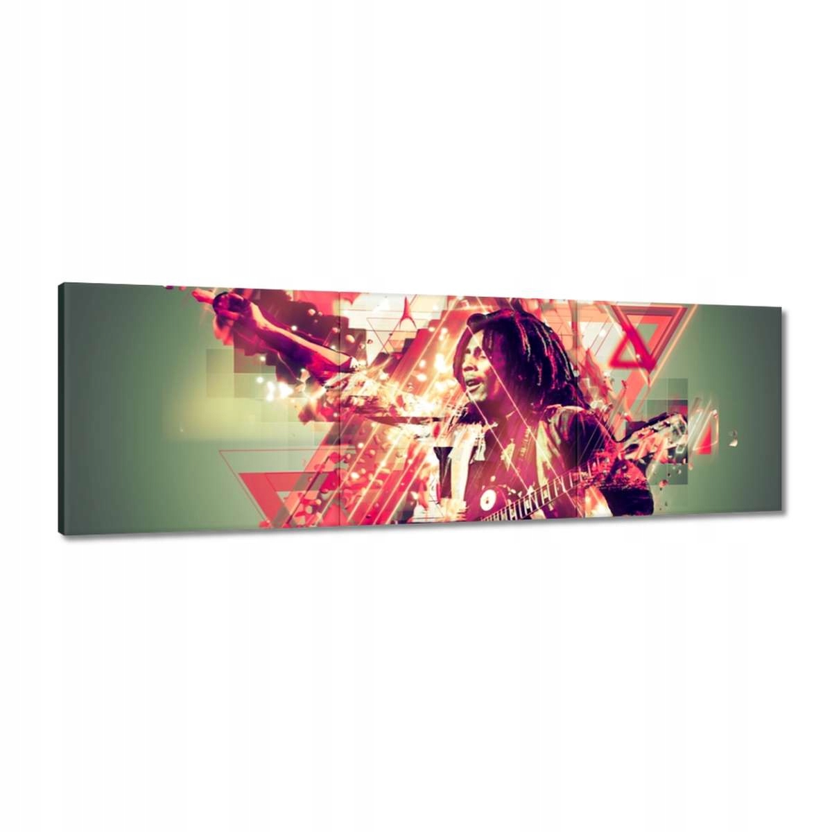Obrazy 150x50 Bob Marley Reggae kytara