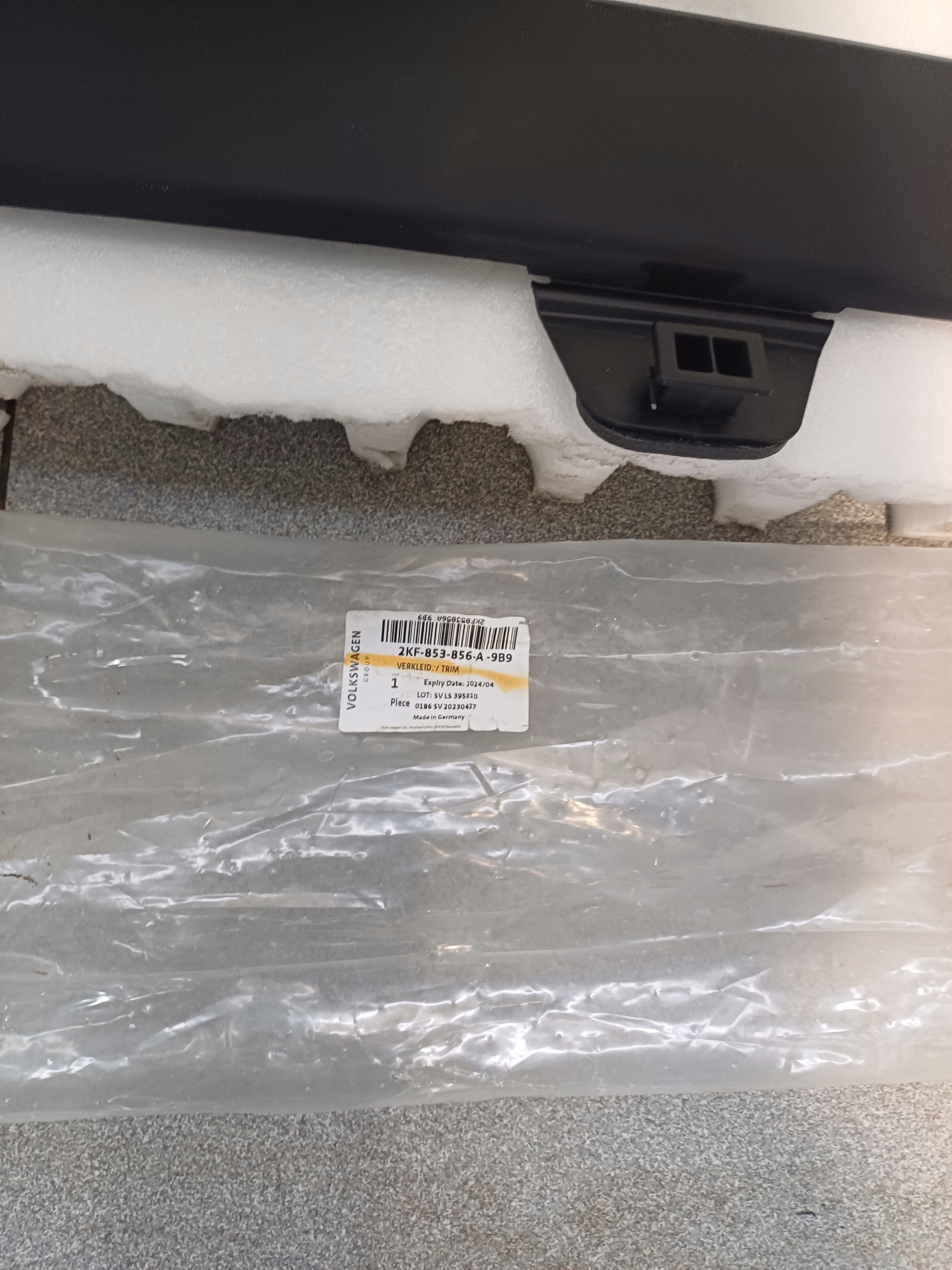 moulding threshold right FORD TURNEO CONNECT 3 III 2KF-853-856A