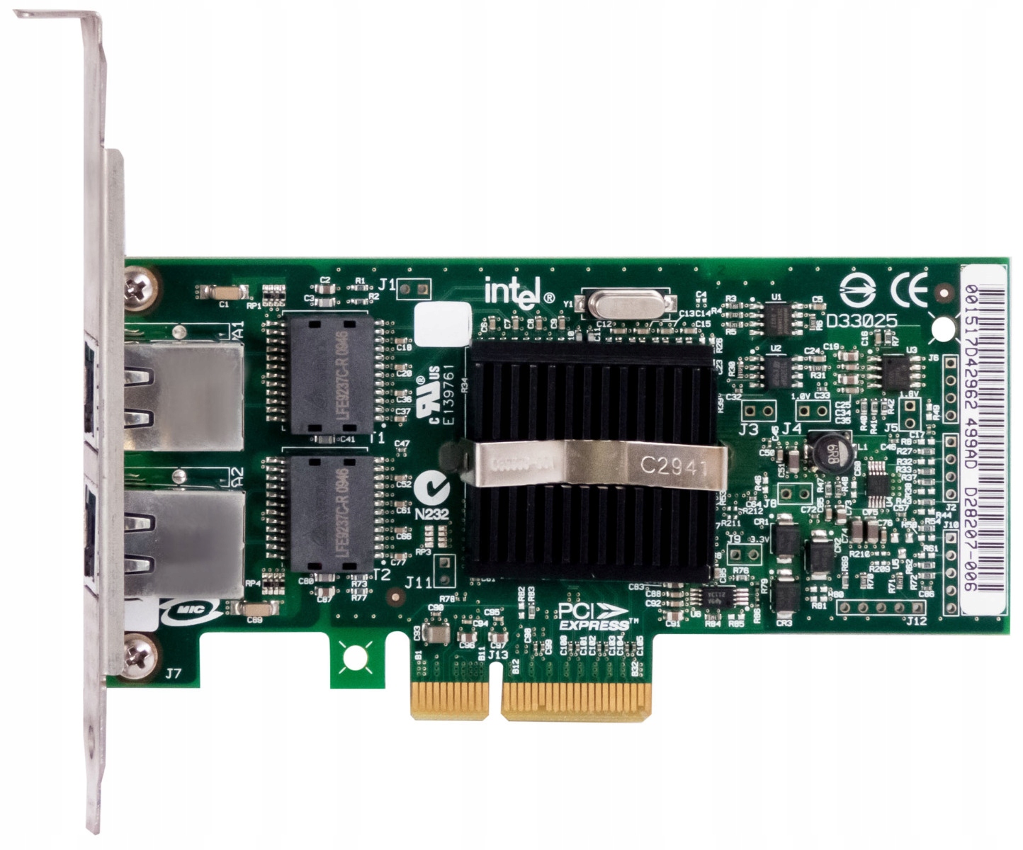Sun 371-0905-04 Dual Gigabit Port PCIe X2270