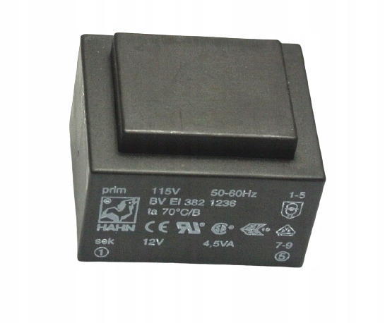 Trafo BVEI3821236 Transformátor 230V 12V 4.5VA na desku plošných spojů Pcb