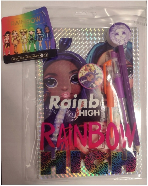 RAINBOW HIGH NOTATNIK Liczba sztuk w zestawie 1 szt.