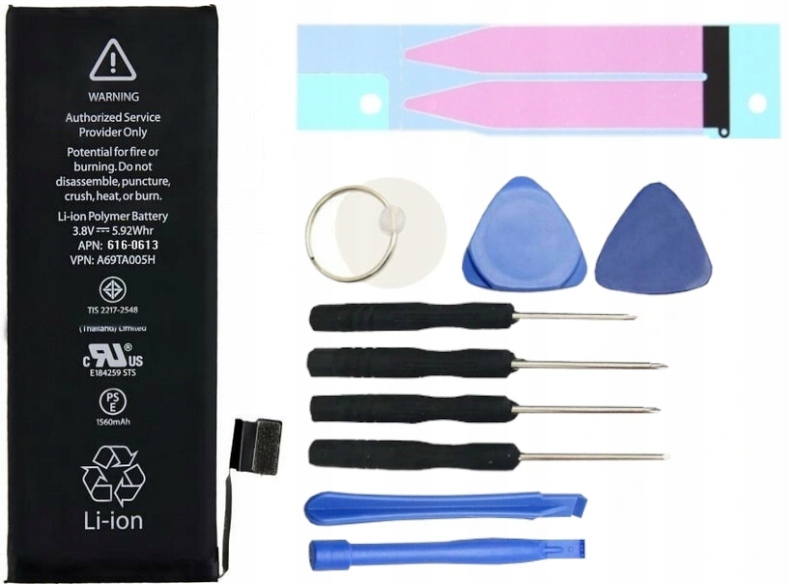 

Bateria do Apple Iphone 5 5G Apn 616-0613 l A1428